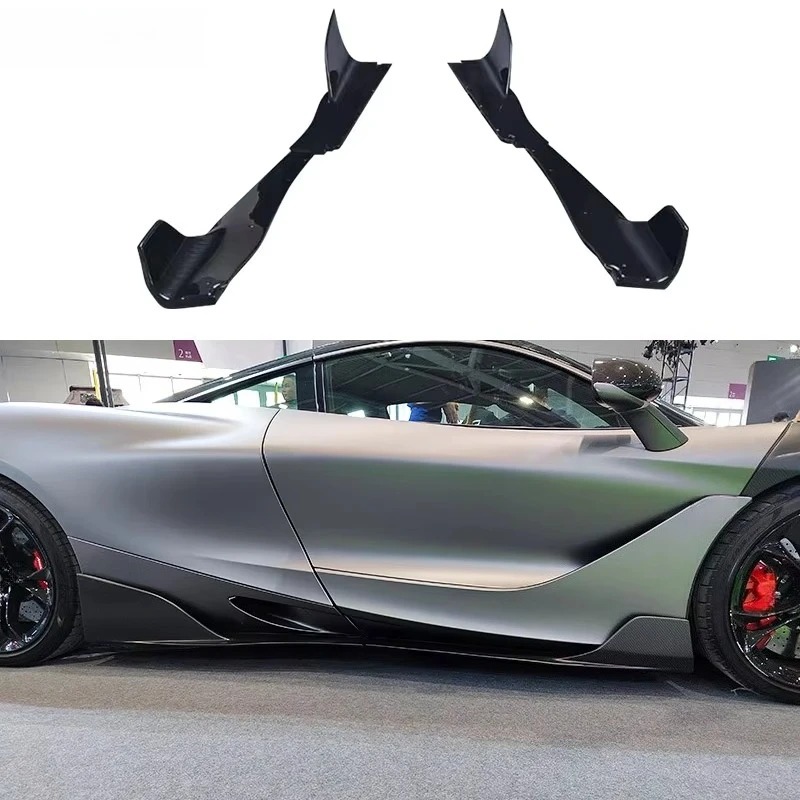 RYF High Quality Dry Carbon Fiber Side Skirt for  720S Sports Design Style Easy Installation Excellent Fit Hot Seller